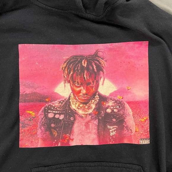 Jon Lauren Juice Wrld Legends Never Die Hoodie Size Small - Picture 2 of 5